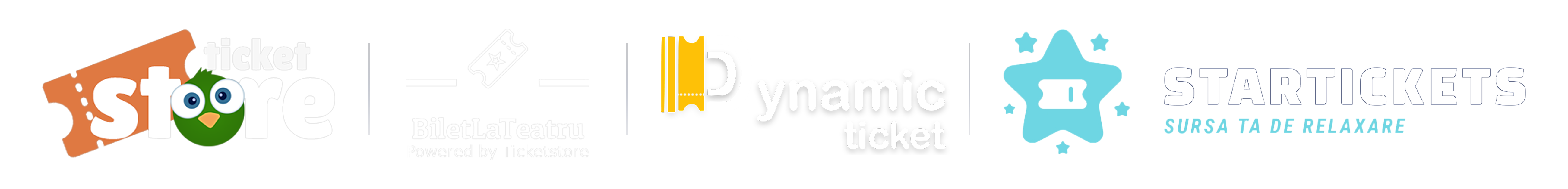 Smart Ticketing brand logos